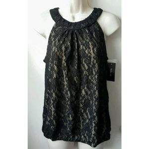 Style&Co Tour Eiffel Women Tank Top M